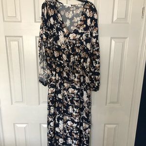 Socialite floral dress